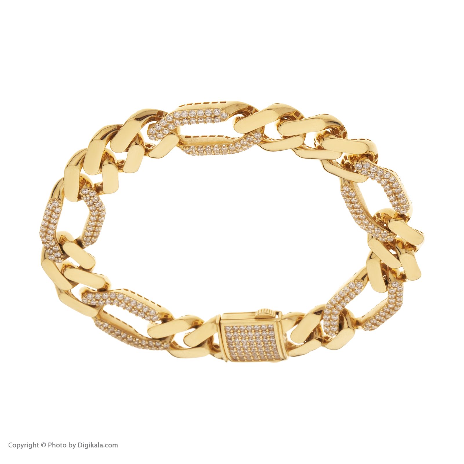 دستبند طلا 18 عیار زنانه مایا ماهک مدل MB1196 -  - 4