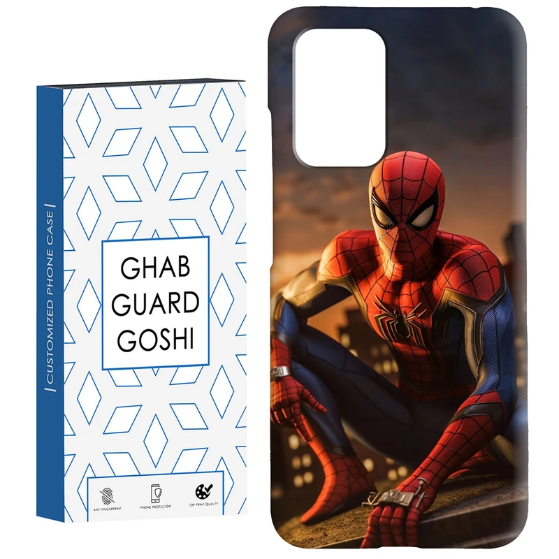 کاور قاب گارد گوشی طرح مرد عنکبوتی کد Dimo-284 مناسب برای گوشی موبایل شیائومی  Redmi 10 