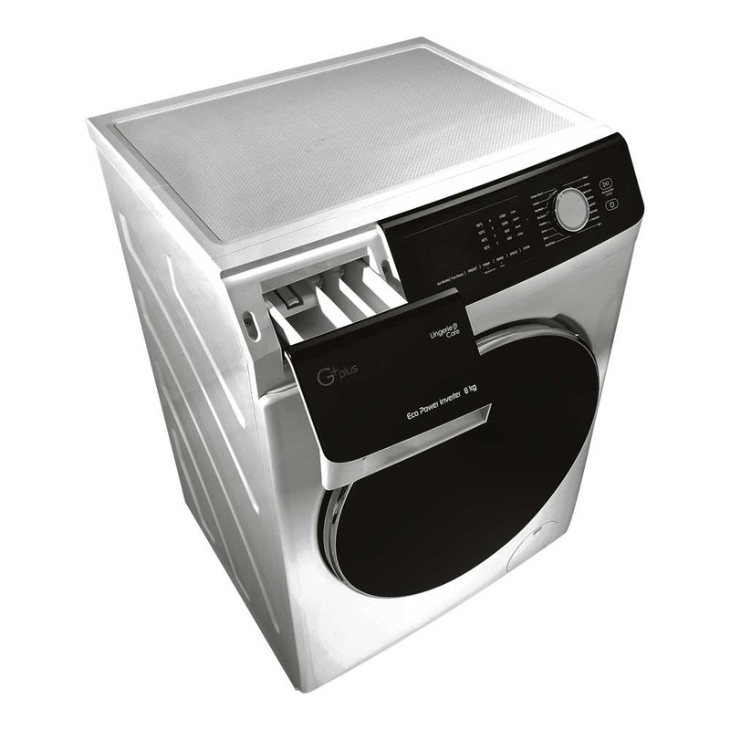 ماشین لباسشویی جی پلاس مدل GWM-K846S ظرفیت 8 کیلوگرم