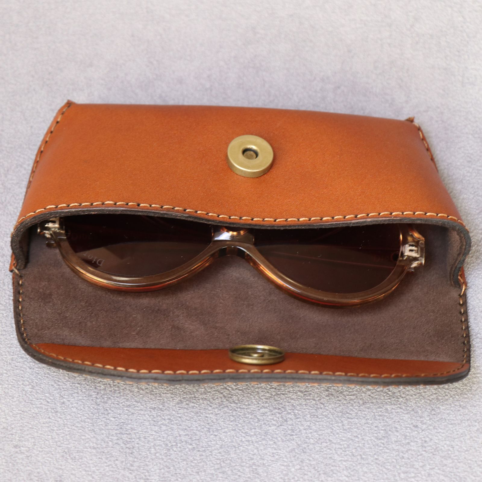 کیف عینک چرم بارثاوا مدل 1855b -  - 3