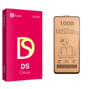 Asda DS glass Ceramics Screen Protector For Xiaomi شیائومی Redmi Note 9 Pro Max