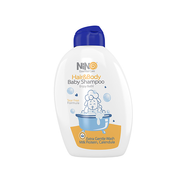 شامپو سر و بدن نینو مدل Essential care حجم 400 میلی لیتر