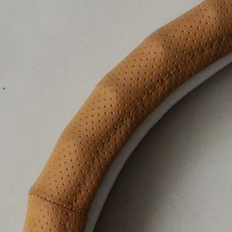 روکش فرمان مدل حلقه ای انگشتی چرم مناسب برای پژو 206