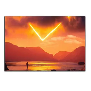 تابلو شاسی بکلیت طرح کوهستان و دریا مدل SH-S5671