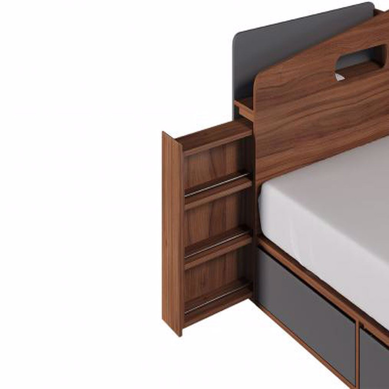 تخت خواب تک نفره مدل dh1373 سایز 90×200 سانتی متر