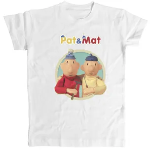 تی شرت آستین کوتاه بچگانه مدل پت و مت