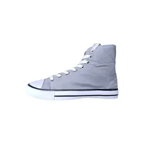 کفش راحتی مدل ساقدار رنگ طوسی