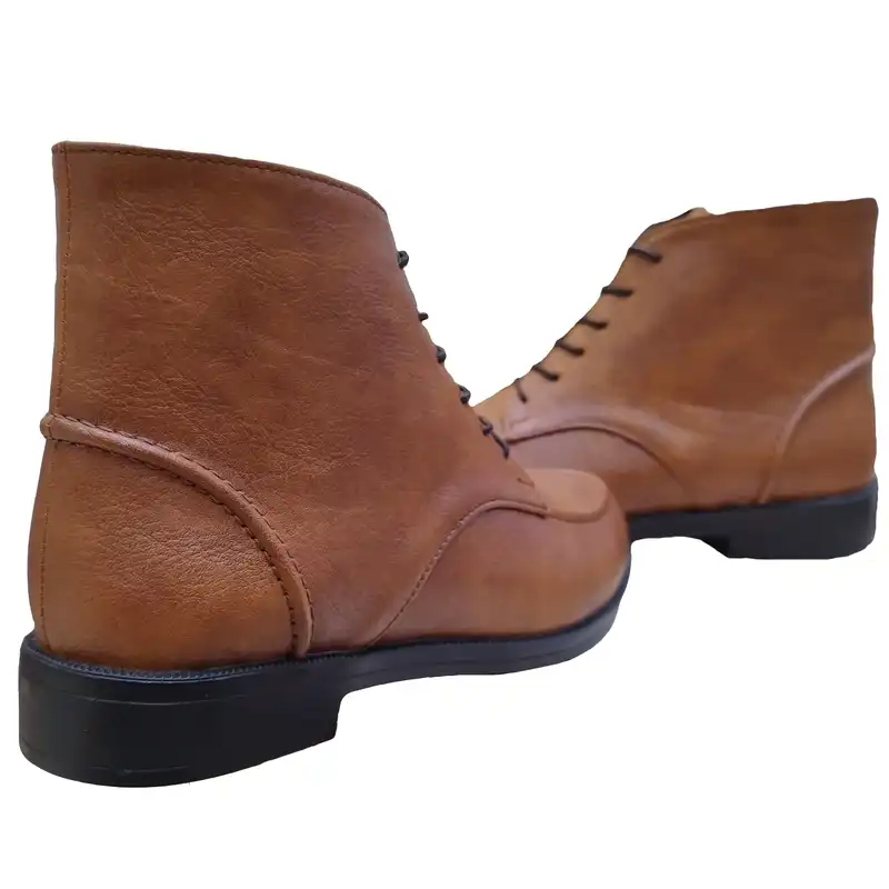 نیم بوت زنانه مدل ghaj رنگ قهوه ای