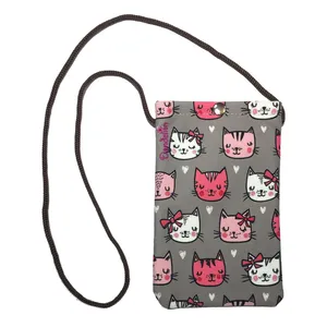 کیف موبایل طرح گربه کد kk-m-004