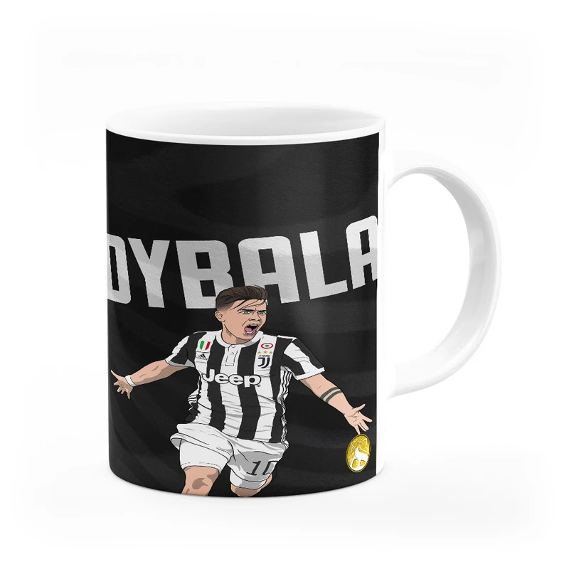 ماگ هومرو طرح تیم باشگاه فوتبال یوونتوس دیبالا مدل MG4830