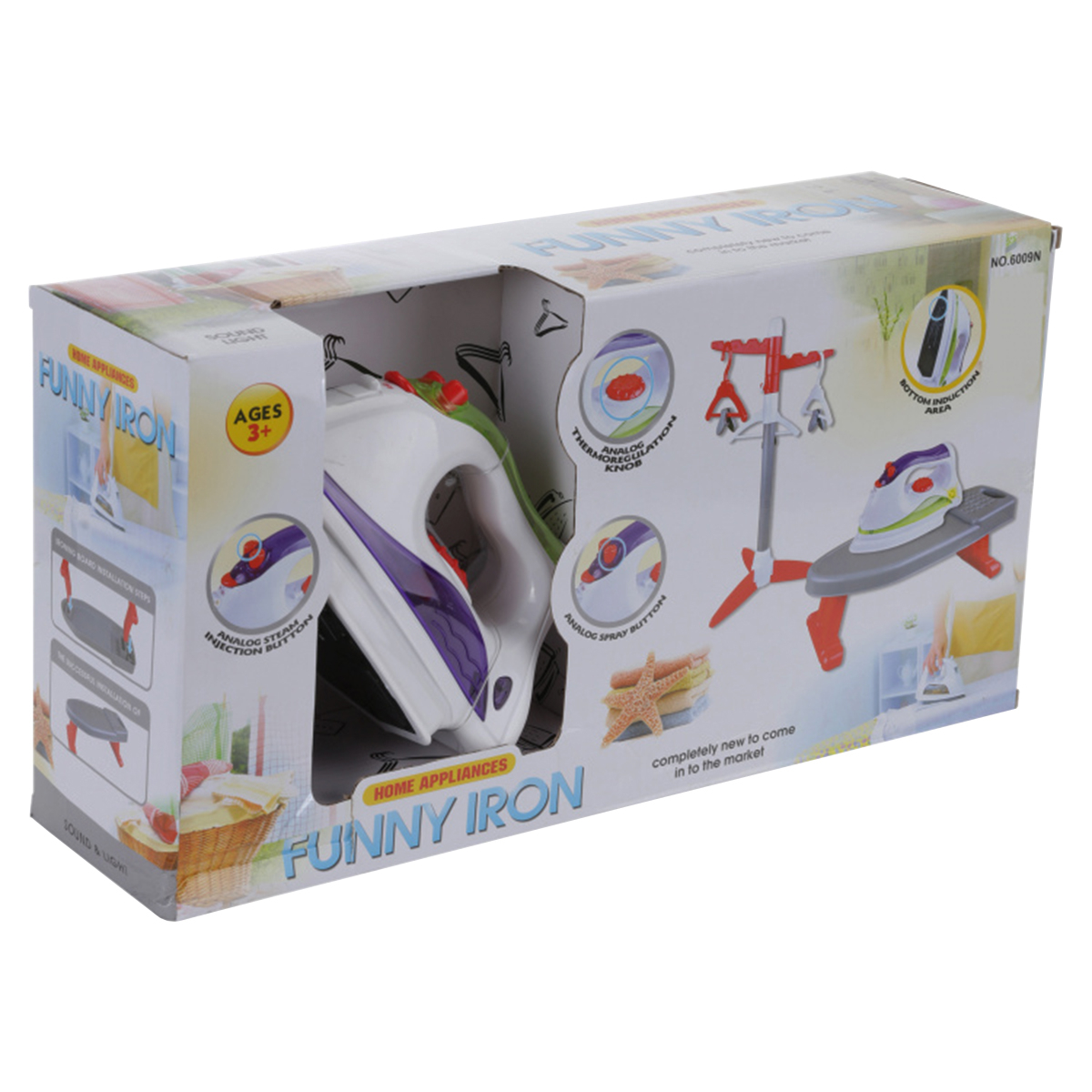 ست اسباب بازی اتو و میز اتو مدل Funny Iron