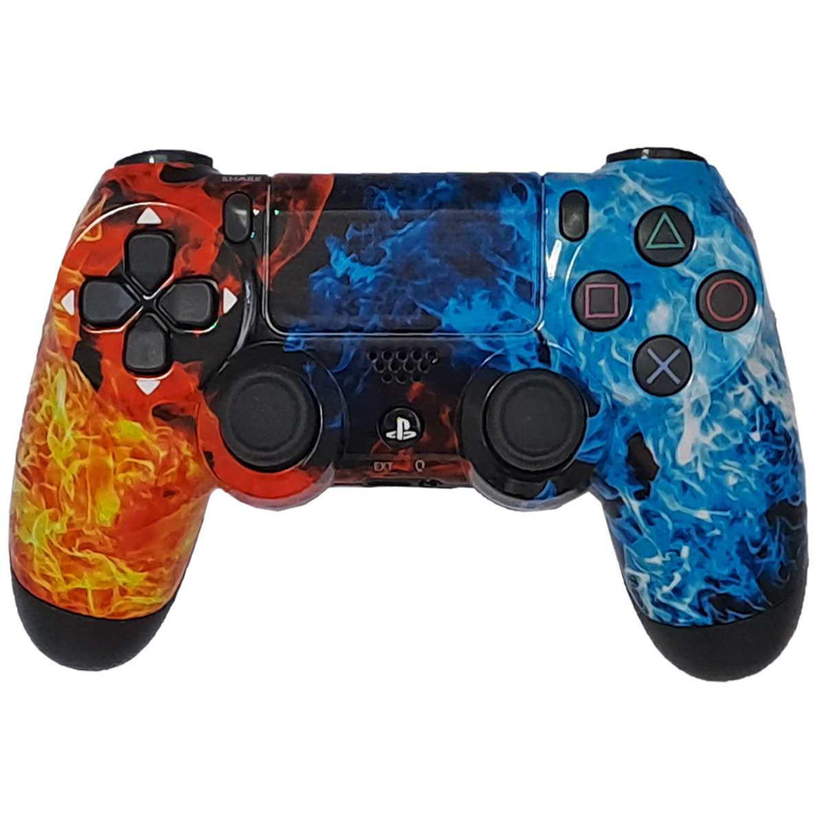 دسته بازی پلی استیشن 4 مدل DualShock4 طرح Fire