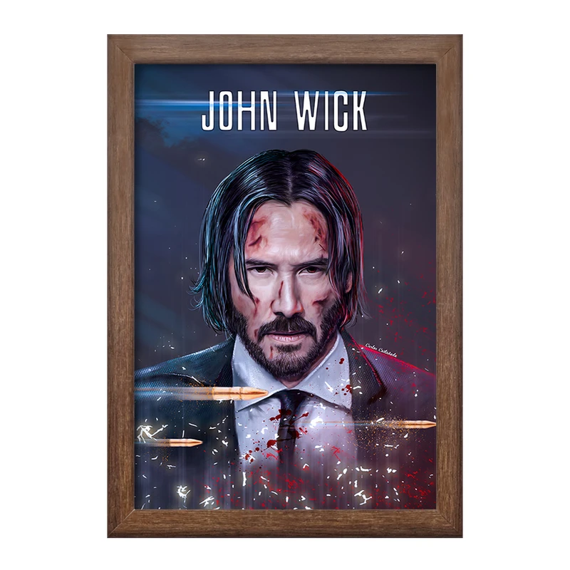 تابلو خندالو طرح جان ویک John Wick  کد 2950