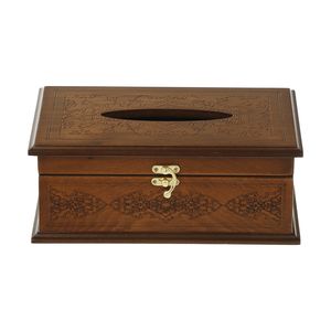 جعبه دستمال کاغذی مدل رویا کد BT034