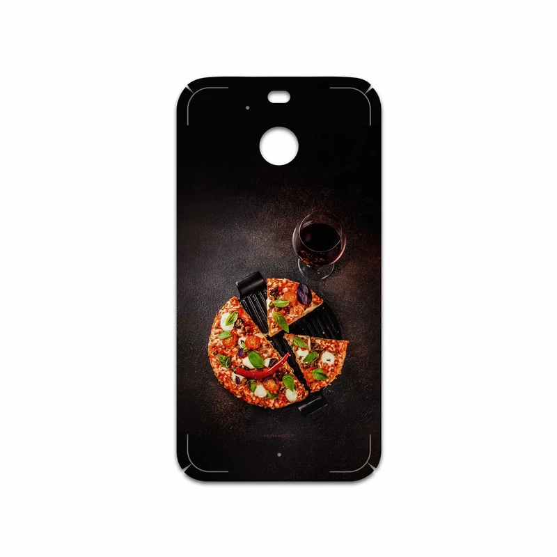برچسب پوششی ماهوت مدل Pizza مناسب برای گوشی موبایل اچ تی سی 10 Evo