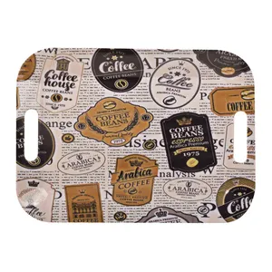 سینی مهروز مدل GH-20032-562 طرح Coffee