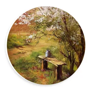 دیوارکوب طرح نیمکت و شکوفه های بهاری مدل wtb674