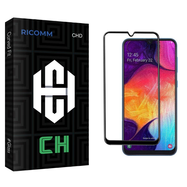 محافظ صفحه نمایش ریکام مدل CH glass مناسب برای گوشی موبایل سامسونگ Galaxy A70