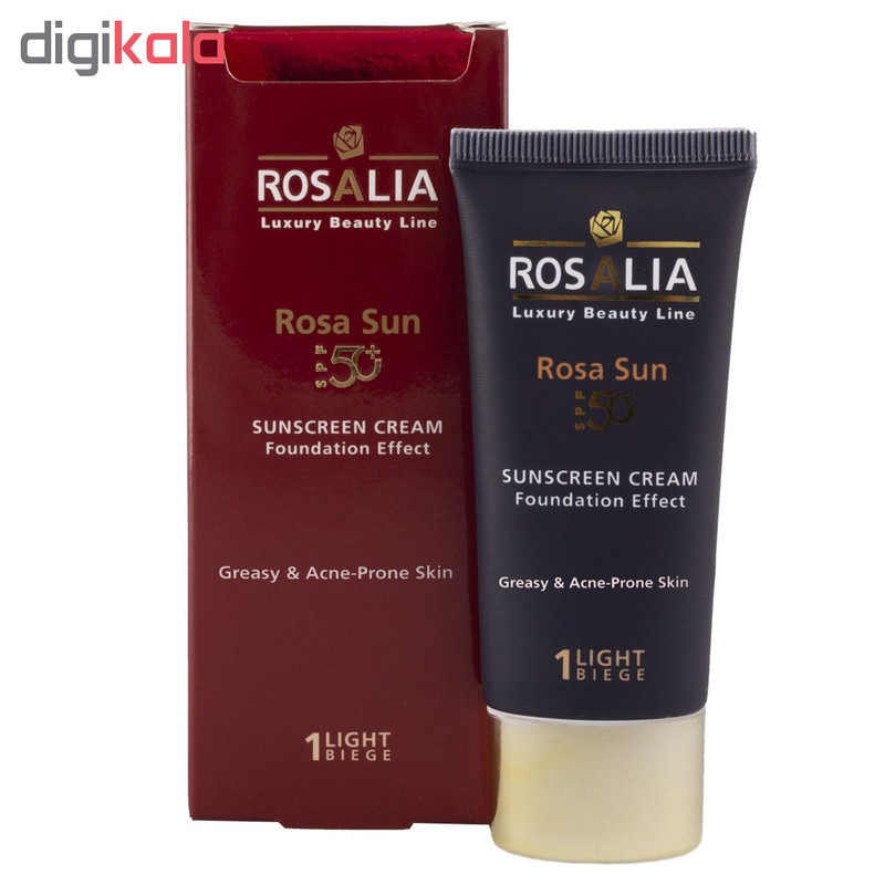 کرم ضد آفتاب رزالیا مدل Greasy & Acne-Prone حجم 40 میلی لیتر
