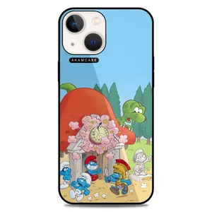 AKAM AMC-WA13-SMURFS-6 Cover For Apple iPhone 13