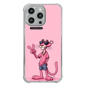 AKAM AMC-WTA15PROMAX-PINK PANTHER10 Cover For Apple iPhone 15 Pro Max