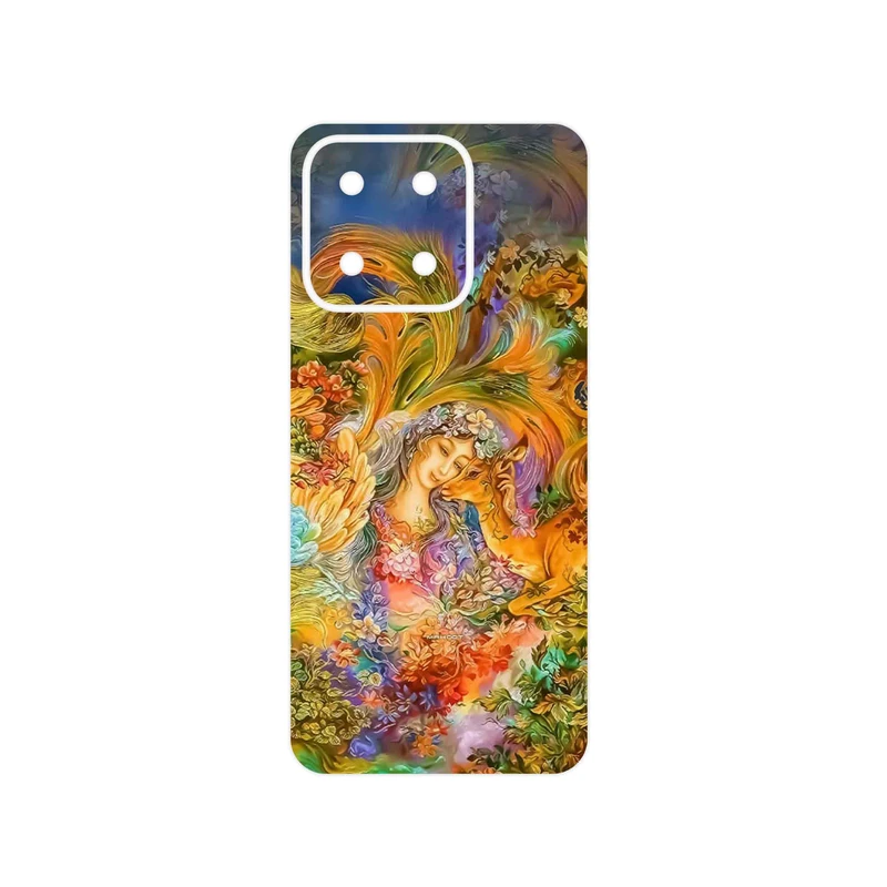 برچسب پوششی ماهوت مدل Persian miniature 3 مناسب برای گوشی موبایل آنر X5b Plus