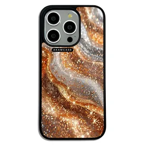 AKAM AMC-WA15PRO-SPARKLY-4 Cover For Apple iPhone 15 Pro