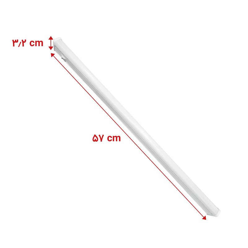 چراغ زیر کابینتی ال ای دی 9 وات زد اف آر مدل T5-LED بسته 3 عددی