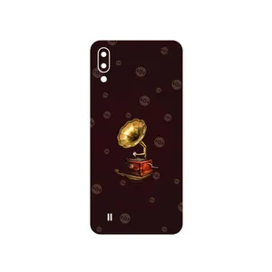 MAHOOT Gramophone Nostalgia Cover Sticker for Samsung Galaxy M10