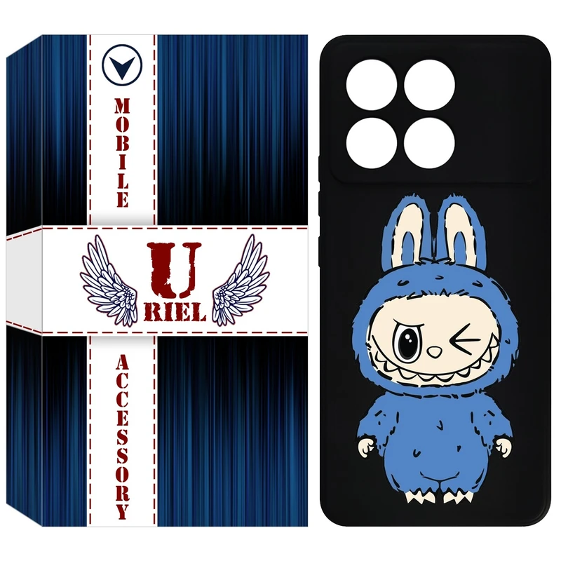 کاور یوریل مدل KSH کد 116 طرح عروسک لبوبو مناسب برای گوشی موبایل شیائومی Poco F6 Pro / Redmi K70 / K70 Pro