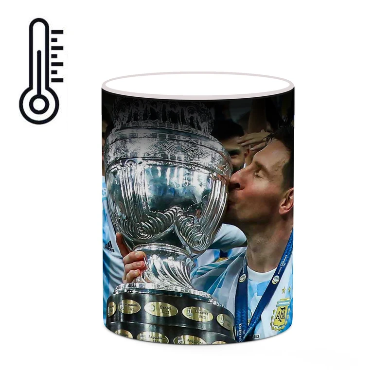 ماگ حرارتی کاکتی طرح Leo Messi لئو مسی مدل mgh42563