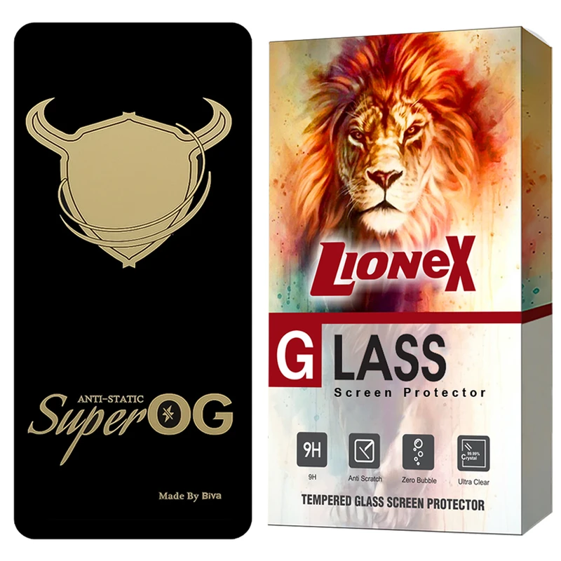 محافظ صفحه نمایش لایونکس مدل SOLOG مناسب برای گوشی موبایل شیائومی Redmi Note 12 Pro 4G / Redmi Note 12 Pro 5G 