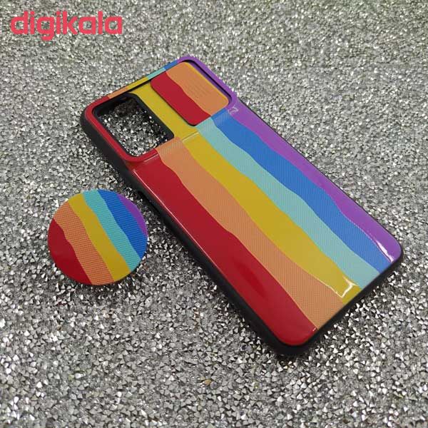 کاور مدل XM334A مناسب برای گوشی موبایل شیائومی Redmi 9T / Poco M3 به همراه پایه نگهدارنده main 1 2