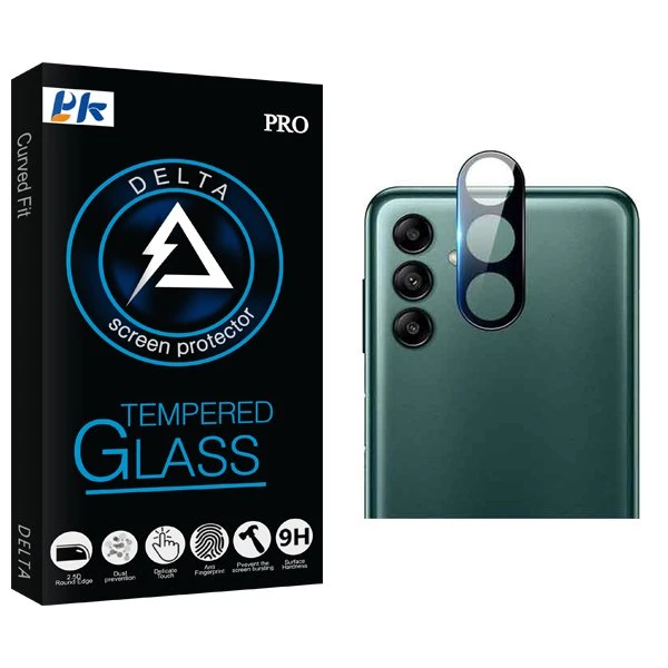 محافظ لنز گوشی پی کی مدل Delta 3D مناسب برای گوشی موبایل سامسونگ Galaxy A04s