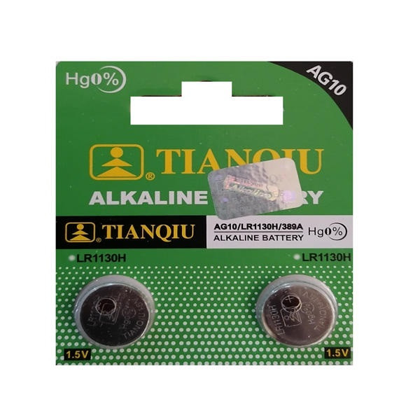  باتری ساعتی تیانکیو مدل LR 1130  بسته 2 عددی 