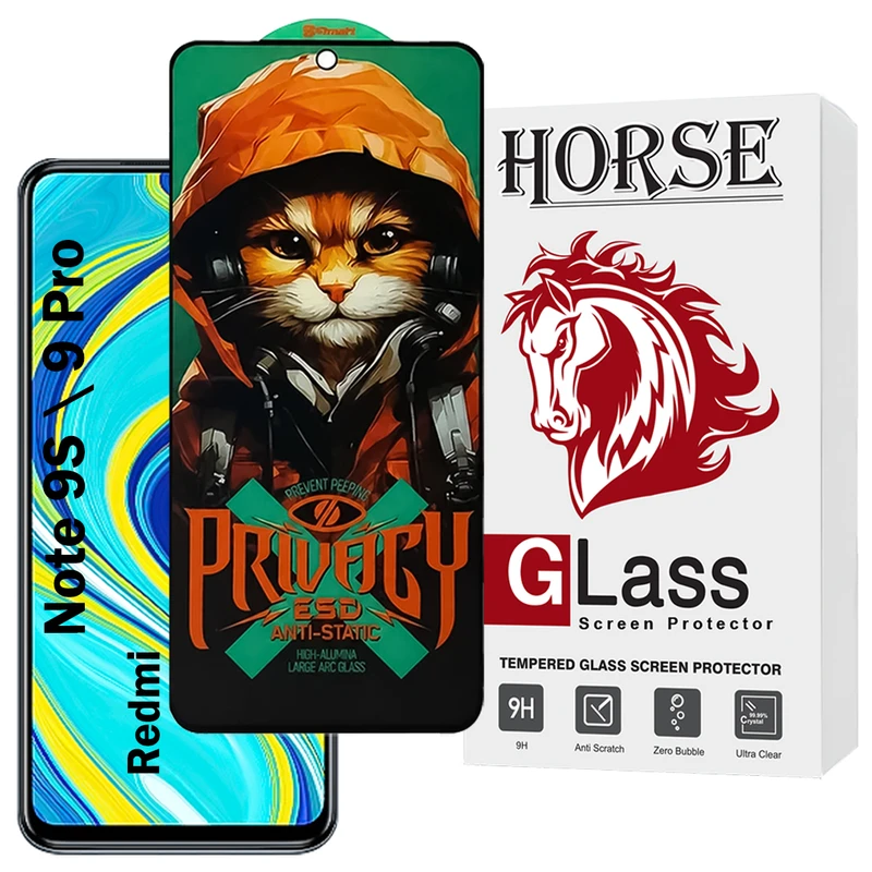  محافظ صفحه نمایش هورس مدل CATPRVH مناسب برای گوشی موبایل شیائومی Redmi Note 9S / Redmi Note 9 Pro