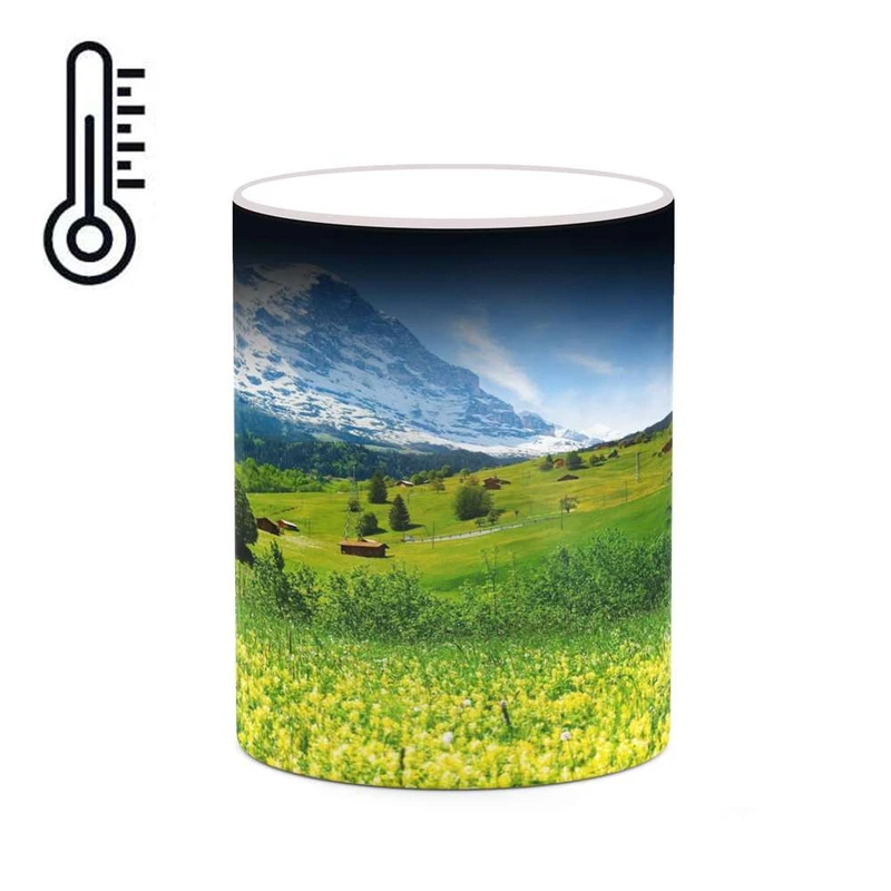 ماگ حرارتی کاکتی مدل منظره کد mgh18253