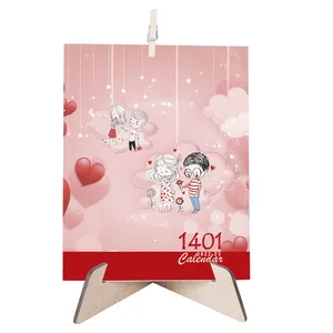 تقویم رومیزی سال 1401 طرح نقاشی مدل CR