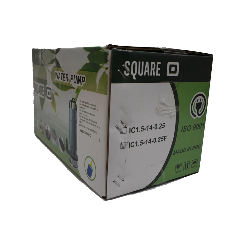 عکس شماره 3 : پمپ کف کش اسکواردی مدل 14 متری یک اینچ فلوتردار کد ic1.5-14-0.25f