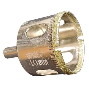 مته شیشه و سرامیک ولف مدل glass سایز 40 میلیمتر