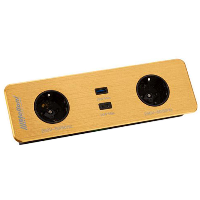 پریز توکار ملونی مدل 10056