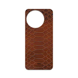 MAHOOT Brown-Snake-Leather Cover Sticker for Tecno Spark 30 Pro