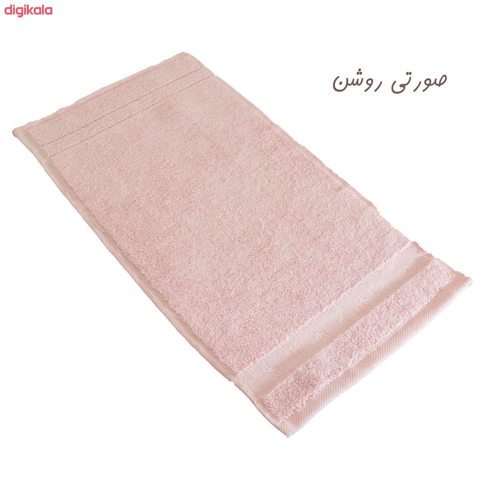حوله دستی آذین بافت مدل تاج سایز 30x60 سانتی متر main 1 5