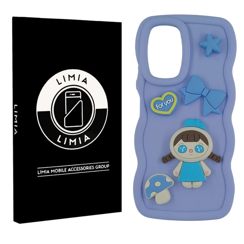 کاور لیمیا مدل عروسکی برجسته مناسب برای گوشی موبایل شیائومی Redmi Note 10 Pro