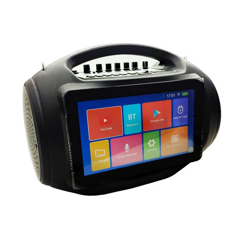 اسپیکر بلوتوثی قابل حمل مدل مانیتوردار اندرویدی کد5510