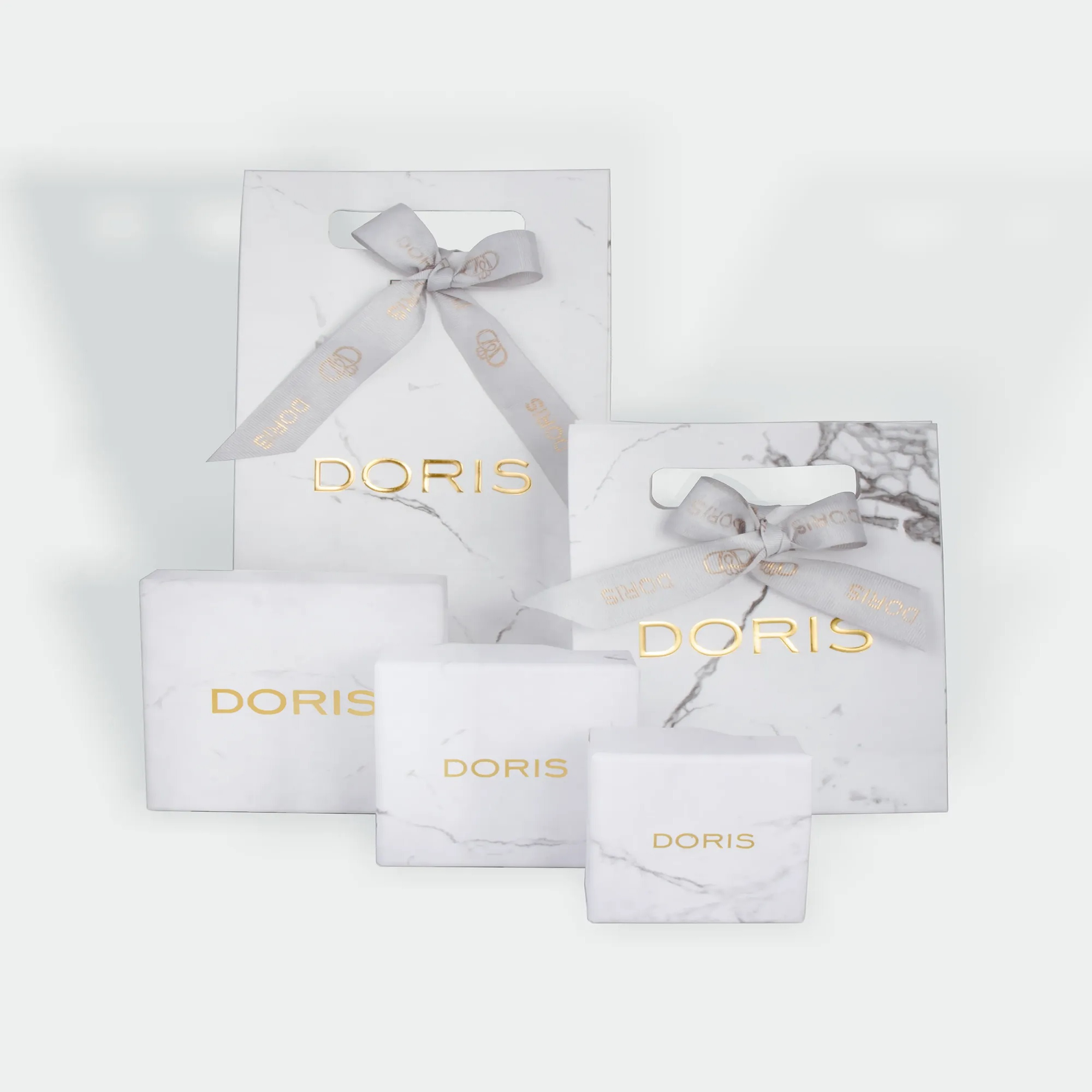 گوشواره طلا 18 عیار زنانه درریس مدل گل سه بعدی وسط نگین صورتی