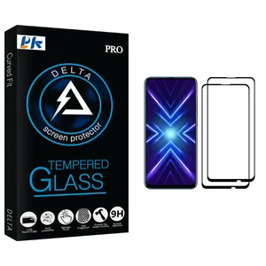 PK Delta Glass Screen Protector For  Honor 9X Pack Of 2