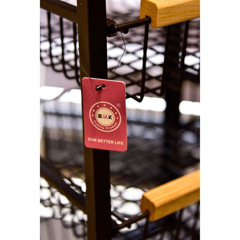 سبد سیب زمینی و پیاز بی.وی.کی مدل کشودار کد 401613