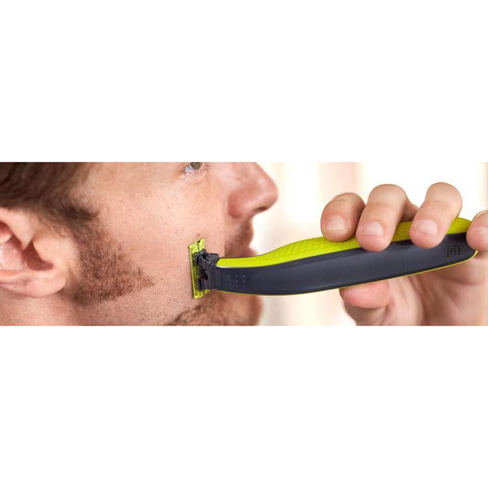 ماشین اصلاح موی صورت و بدن فیلیپس مدل one blade، ضد آب، به‌همراه برس تمیزکننده -  - 8