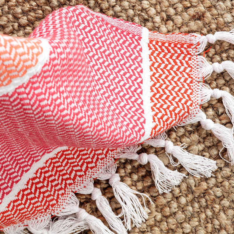 روتختی دو نفره مادام کوکو مدل Sheryl Pembe-Turuncu